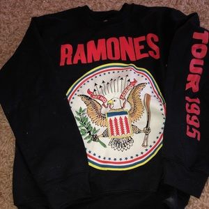 Ramones forever 21 sweatshirt super soft!